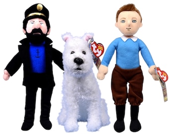 Ty タンタンの冒険 スノーウィー犬 ぬいぐるみ 13インチ - Etsy 日本