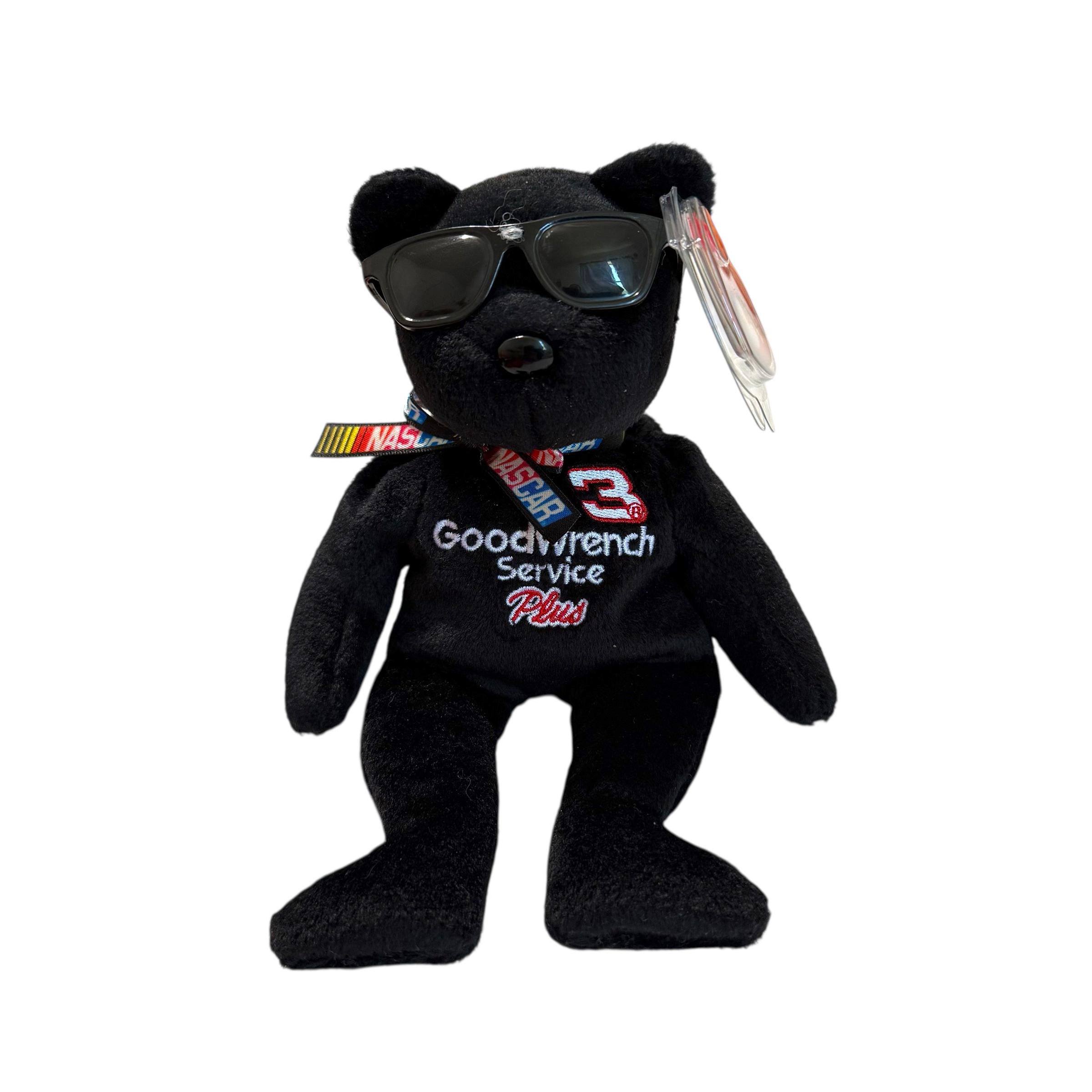 Ty Beanie Babies NASCAR Beanies No. 3 (dale Earnhardt) Racer and Racing ...