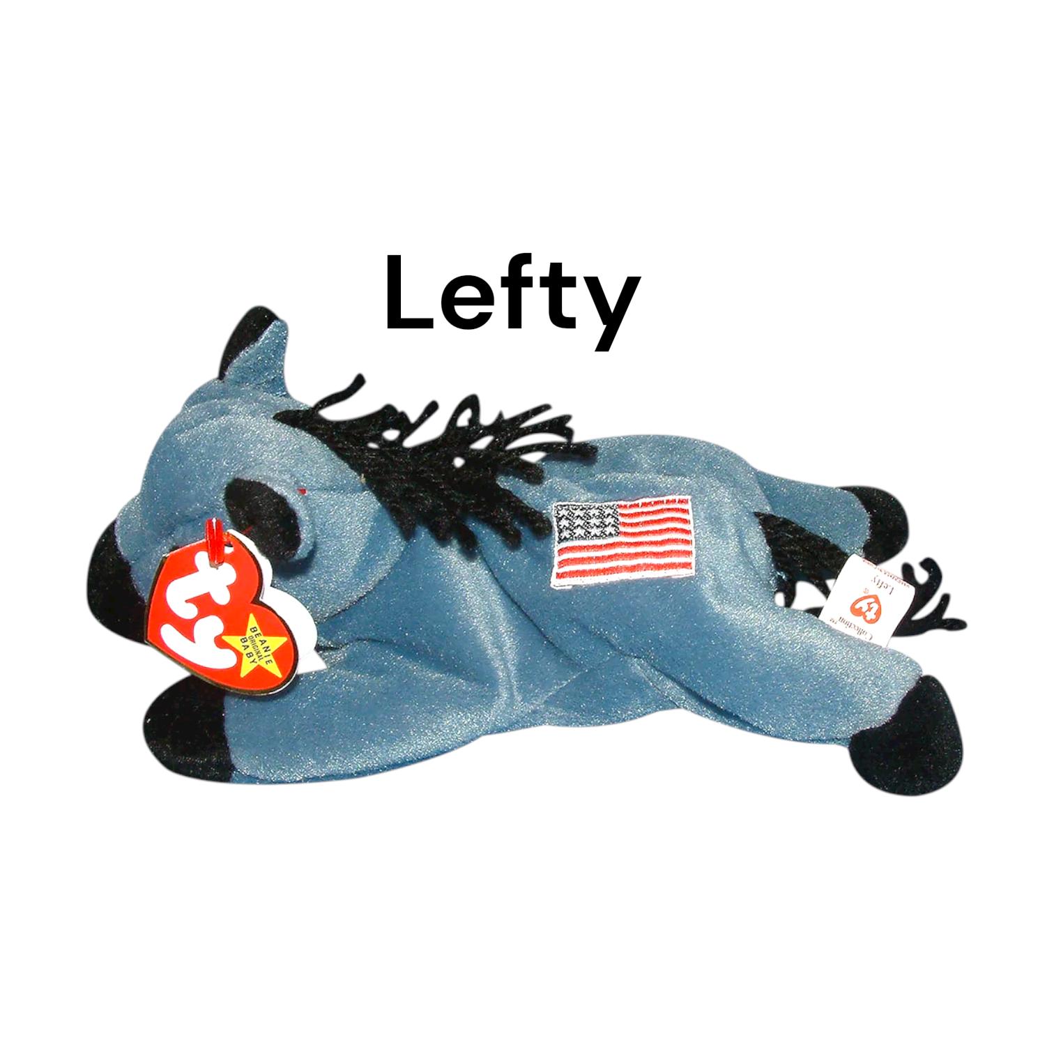 Ty Beanie Babies Lefty & Righty - Etsy Israel