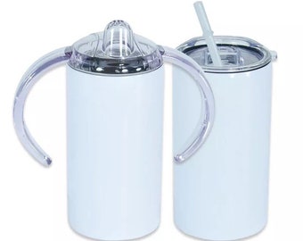 12oz Seamless Sippy Cup Sublimation Tumbler