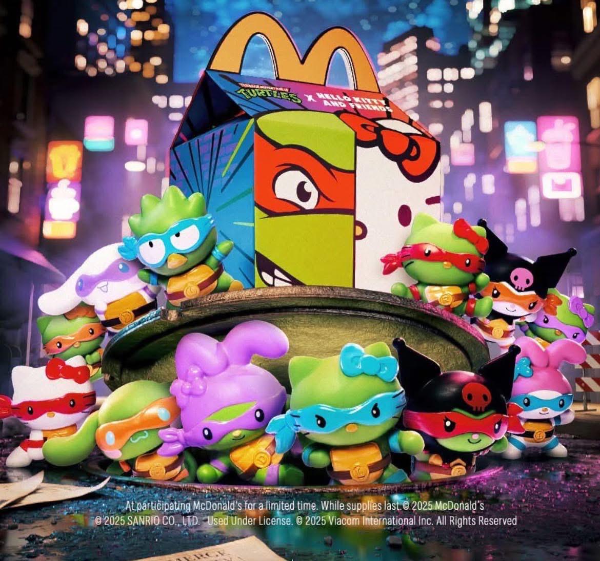 マクドナルド ハッピーミール TMNT ハローキティ ティーンエイジ