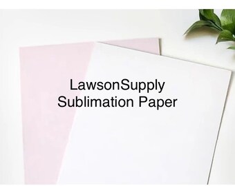 LawsonSupply Super Release Quick Drying 100GSM Sublimation Paper 3 Sizes