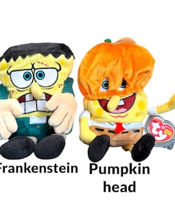 Ty Beanie Babies Spongebob Squarepants Beanies Spongebob, Patrick