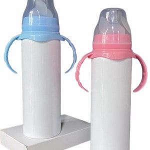 Straight 8oz Sublimation Tumbler Baby Toddler bottle