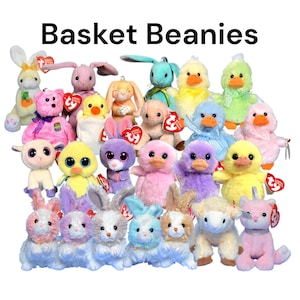 Ty Basket Beanies Easter Gift Beanie Babies