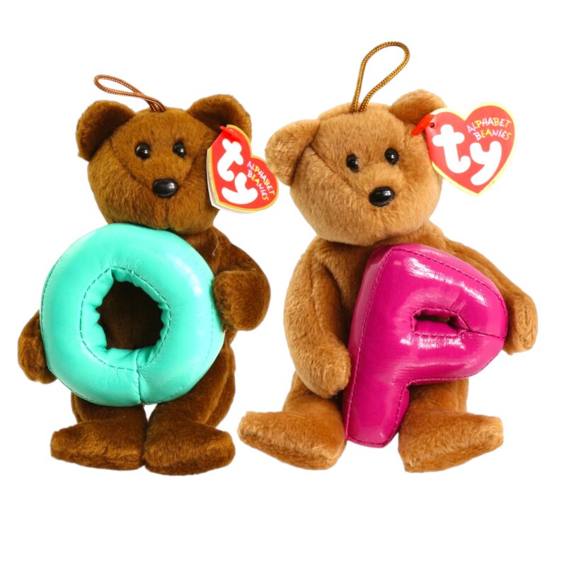 Ty Beanie Babies Alphabet Beanies A-Z - Etsy