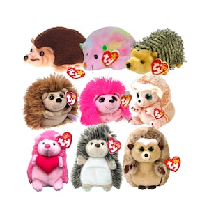 Prickles the Porcupine Beanie Babies Vintage TY 1999 With Original