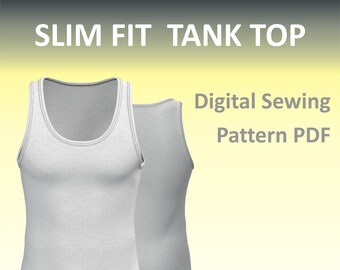 Wife Beater Pattern - Etsy
