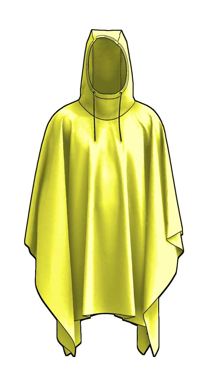 Hooded Rain Poncho Digital Sewing Pattern Size XS to XL Bundle - Etsy