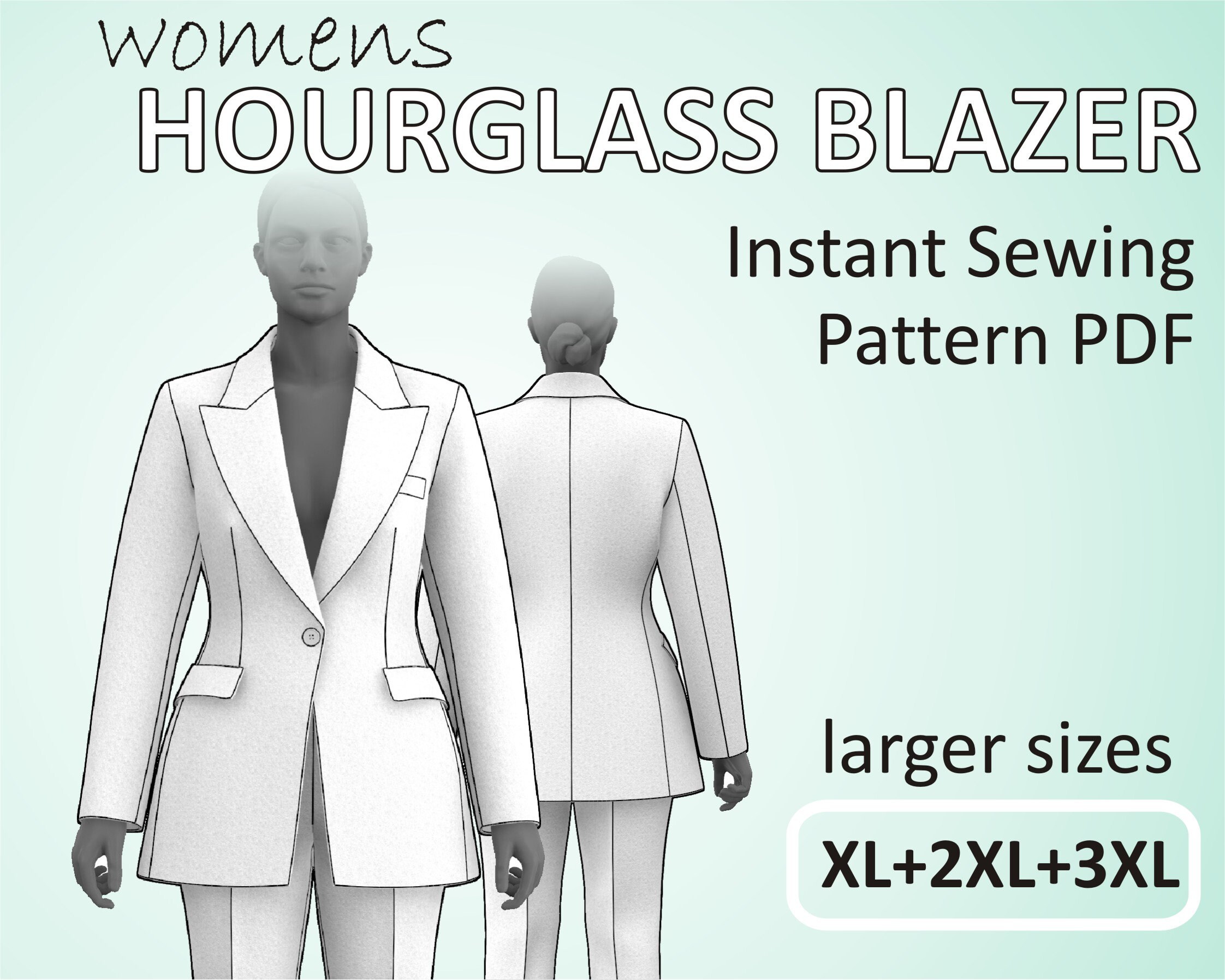Xl shop womens blazer
