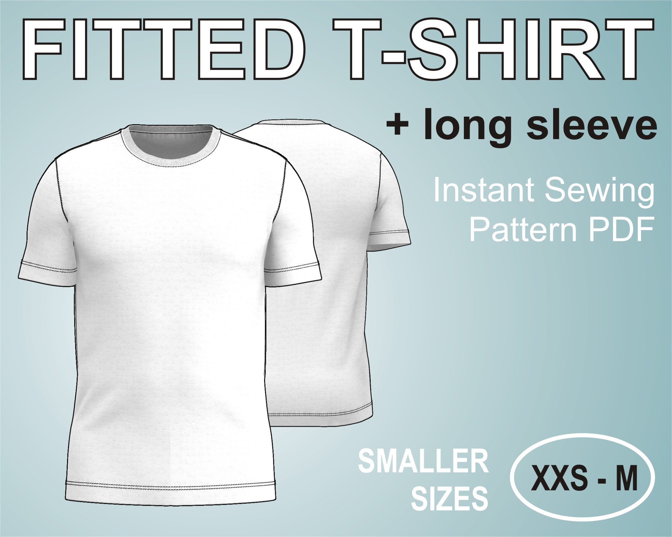 Maker T-shirt Sewing Pattern Digital PDF Printable Patterns