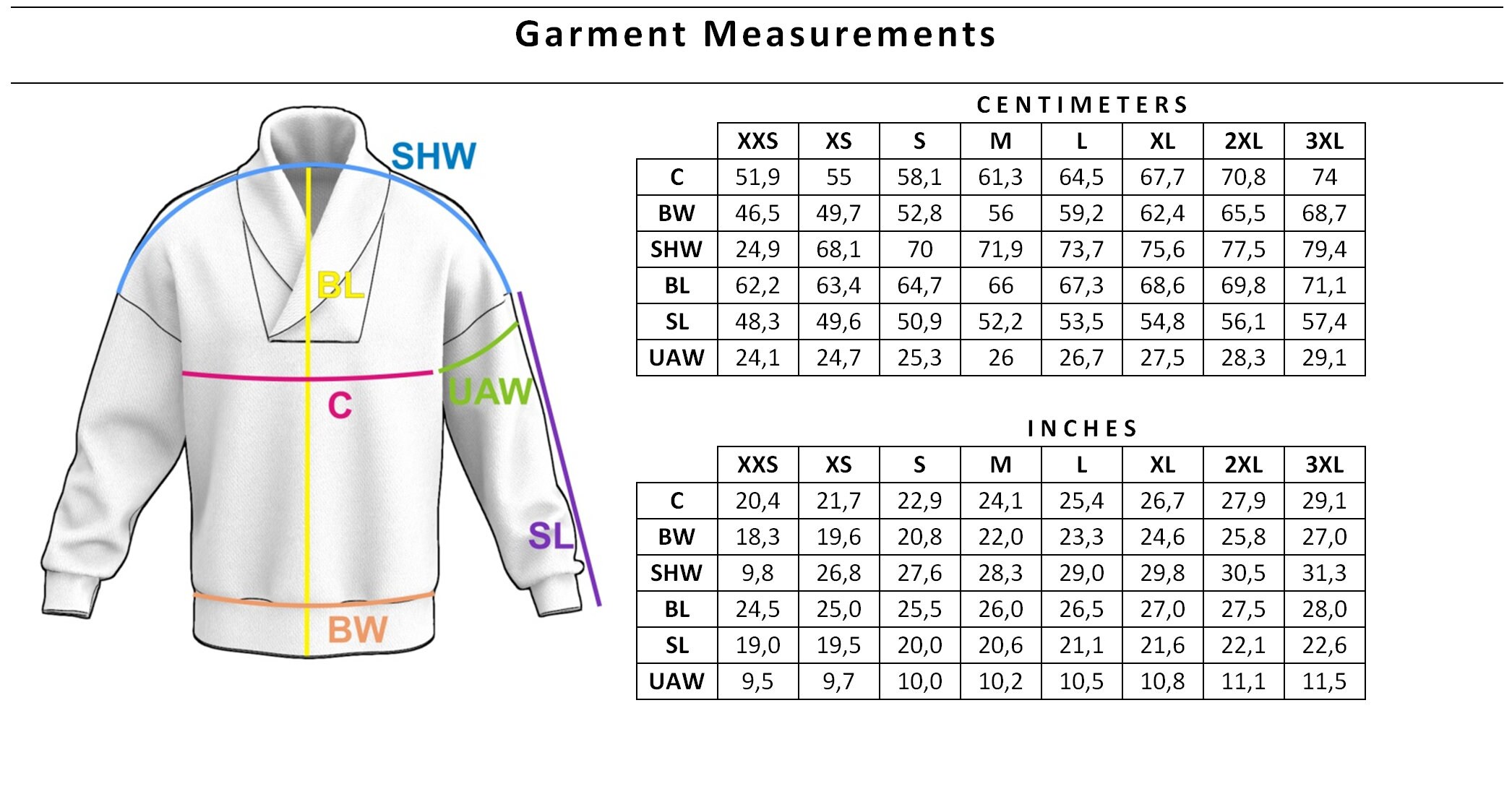 oversized shawl collar