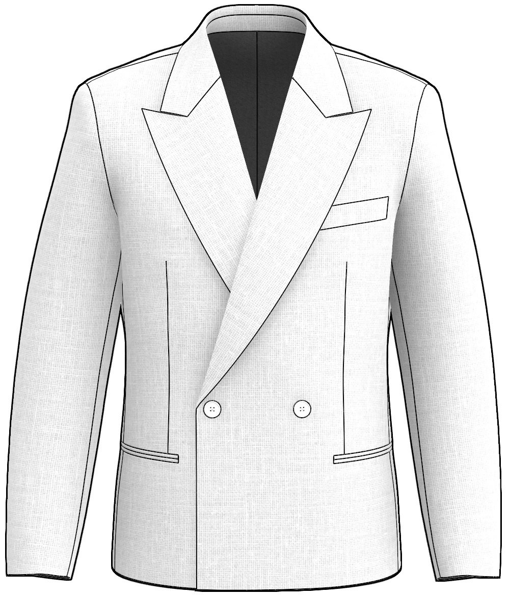 ジャケット・アウター double breasted tailored jacket Double Breasted Jacket with 5-Belts – SVRN
