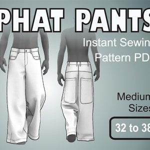 High Waisted Pants Pattern, Wide Leg Pants Pattern, Sewing Patterns for  Women, PDF, Sizes 8-16 an Amazing Pants Pattern for All Seasons 