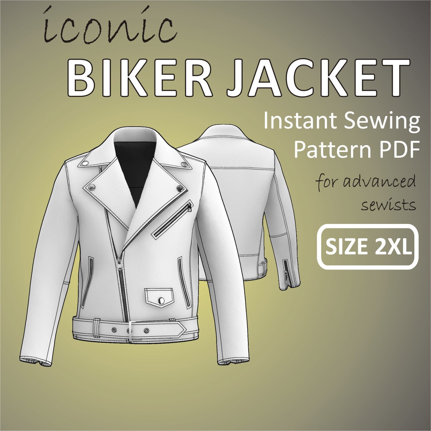 Men Emo Jacket - Etsy