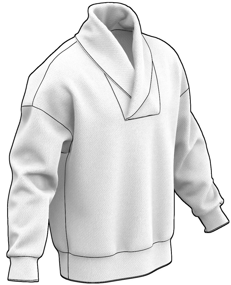 さらに100円引き◆MMLG◆SHAWL COLLAR SWEAT JUMPER s-l400.jpg