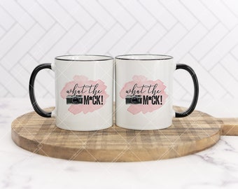 Accent Mug Mockup, Black Rim Mug Photo, Mug Mock, Rustic Mug, Styled Photography, Sublimation, Mug Mockup, Black Mug Photography, Mockup