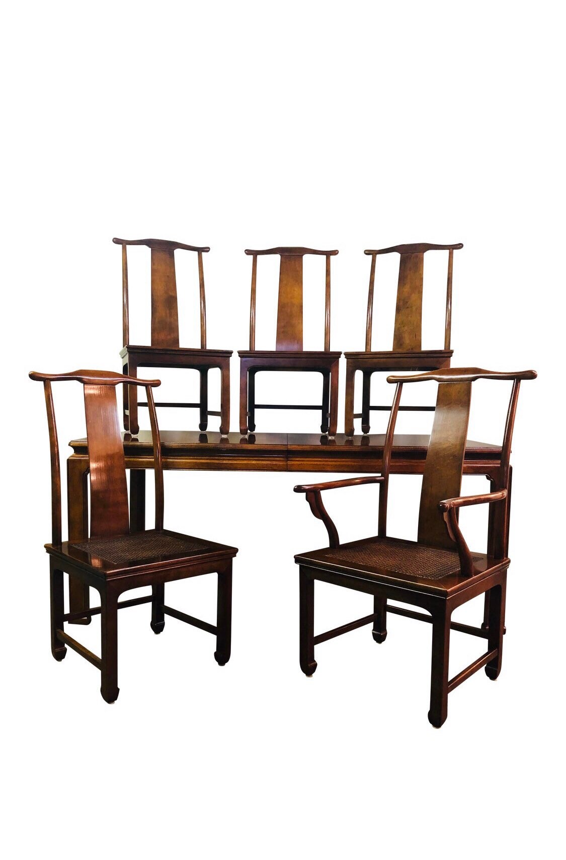 Vintage Henredon Folio Collection Dining Table and 5 Chairs Etsy