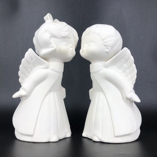 Ceramic Angel Ready to Paint Etsy