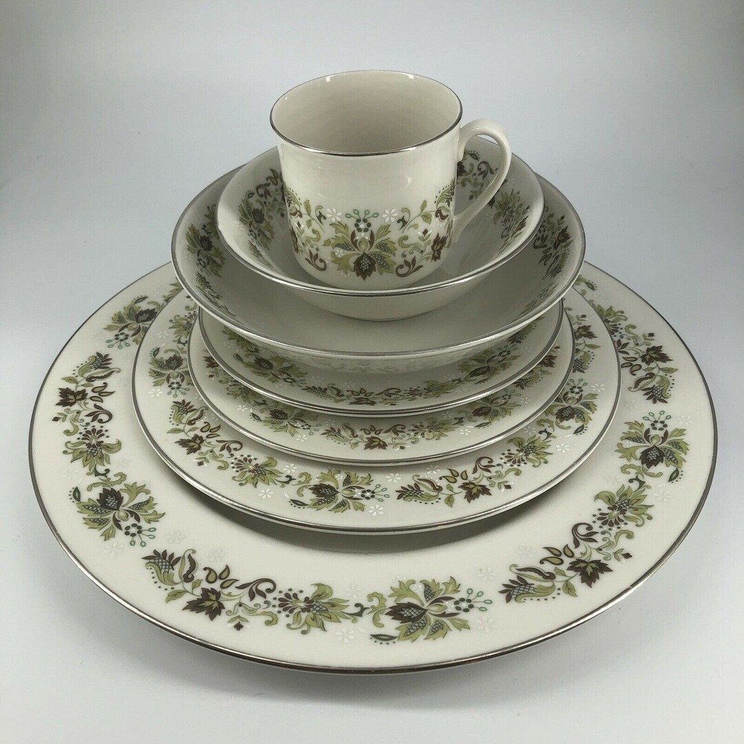 Vintage Royal Doulton English Translucent China Vanity Fair 7 Etsy