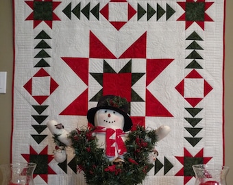 Christmas Star Quilt Pattern: Star Chaser (PDF Digital Download)