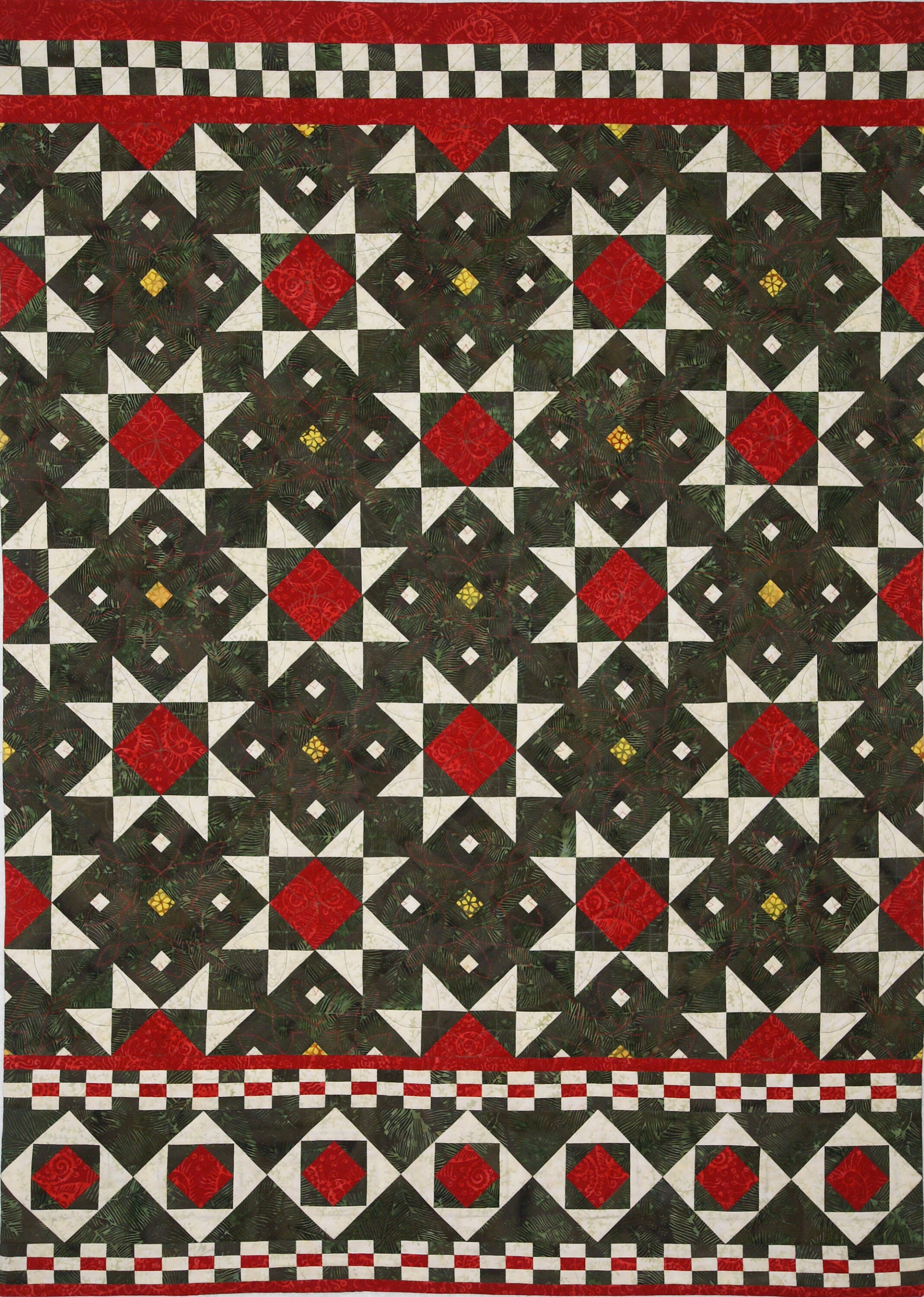 Scandinavian Style Quilt Pattern Christmas Quilt Pattern - Etsy