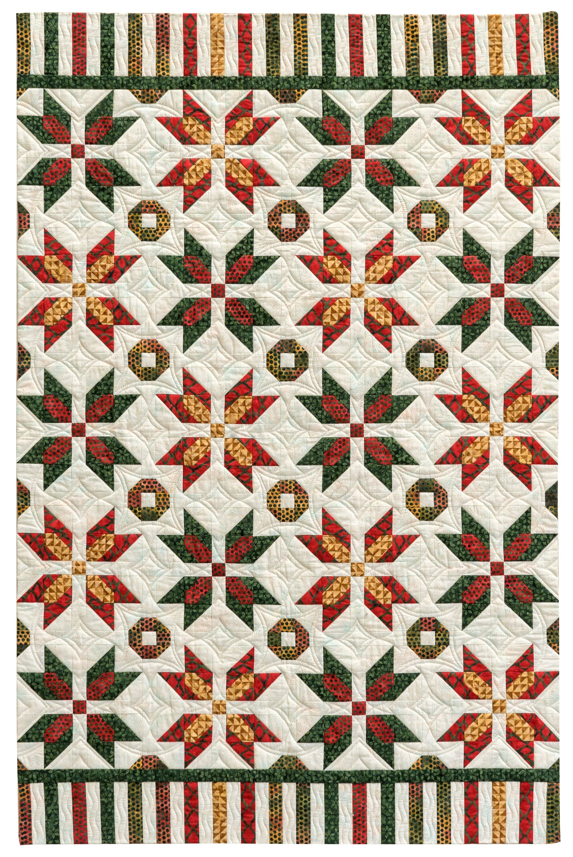 Holiday Quilt Pattern Scandinavian Style Wall Quilt PDF - Etsy