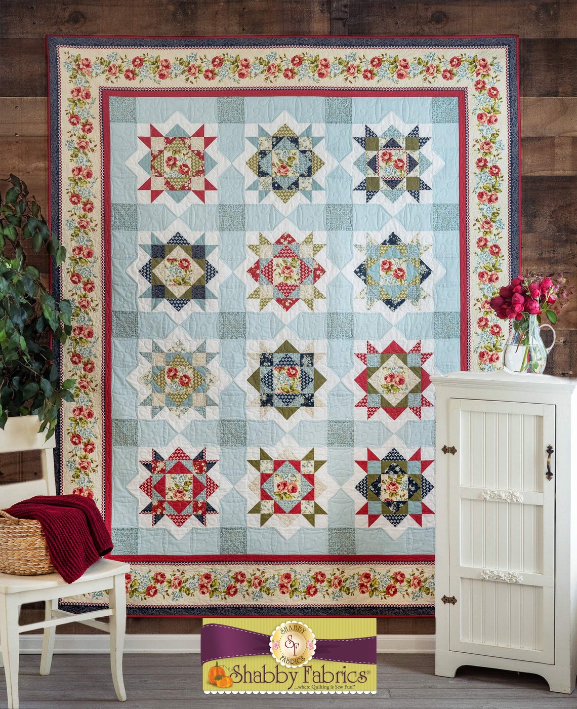 Enchanted Garden Quilt Pattern Etsy