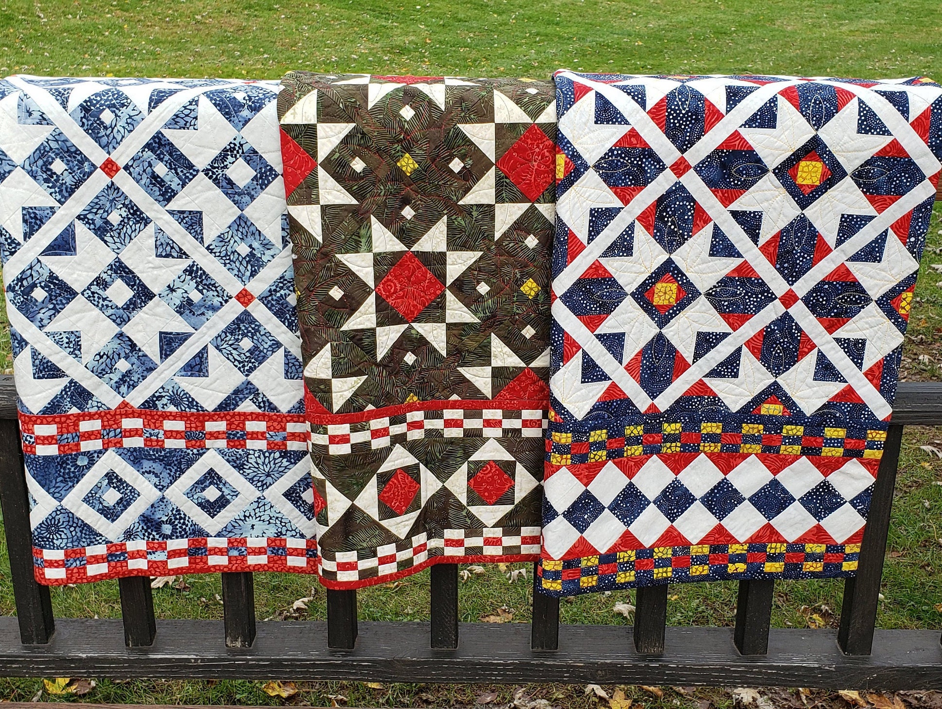 Scandinavian Style Quilt Pattern PDF Pattern Wall Quilt Etsy