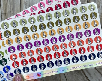 Nail Appointment Planner Stickers, Manicure Reminder Stickers