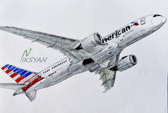 ボーイング 787-8 (ドリームライナー) アメリカン航空 A4/A3 高級