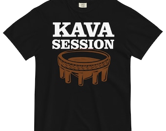 KAVA SESSION -Dyed Heavyweight T-shirt