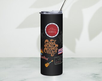 Hawaii Stainless Steel Tumbler: Aloha Vibes Travel Mug