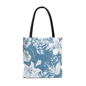 Hawaiian Floral Tote Bag