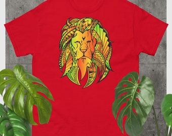 Rastafarian Samoan Tribal Lion classic tee