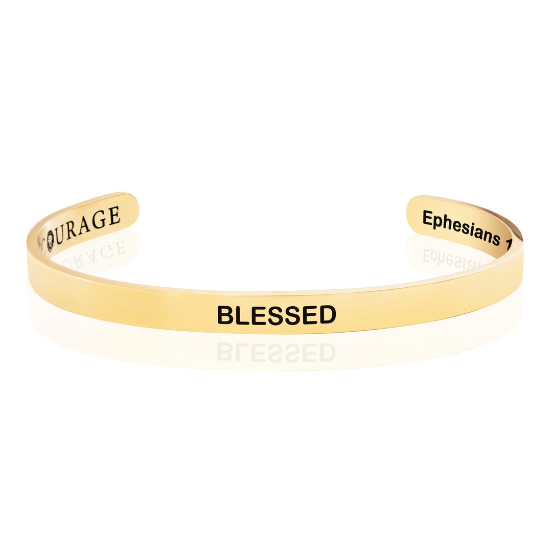 Christian Bracelet Bible Verse Bracelet | Christian Jewelry | Faith ...