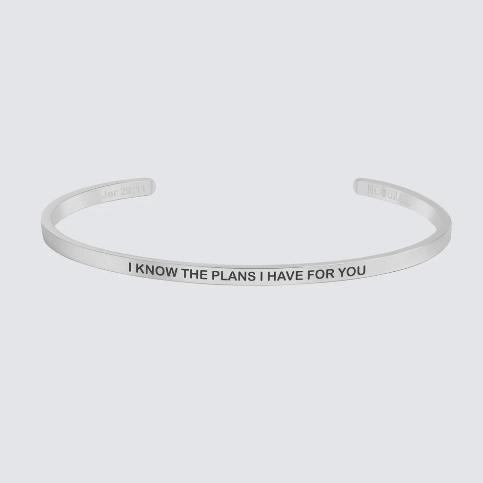 I Know The Plans I Have For You | Christian Bracelet | Bible Verse Bracelet | Christian Jewelry | Christian Gift
