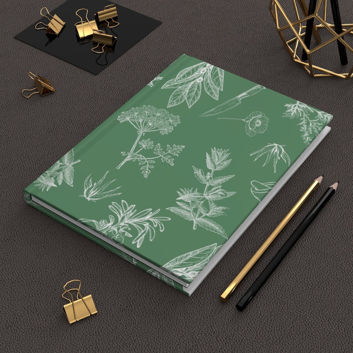 Herbalist Print Journal Etsy