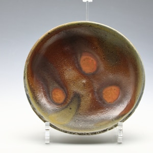 Wood Fired Small Deep Plates/ bowls, Handmade Organic