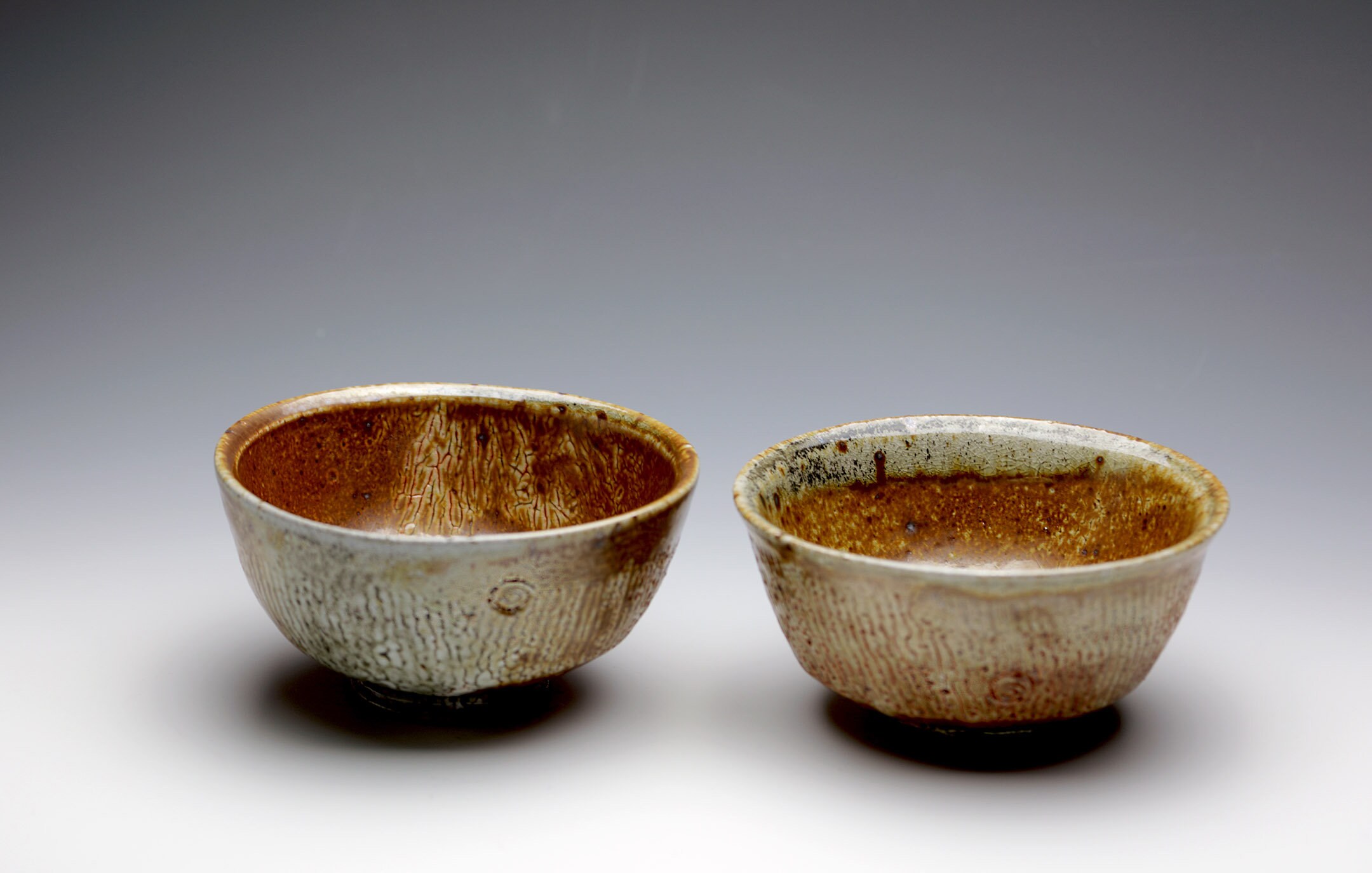Soda Fired Porcelain Blend clay,Small Bowls One of A Kind