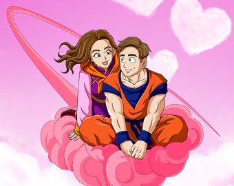 Anime Style Portrait Etsy Anime Style Portrait Etsy