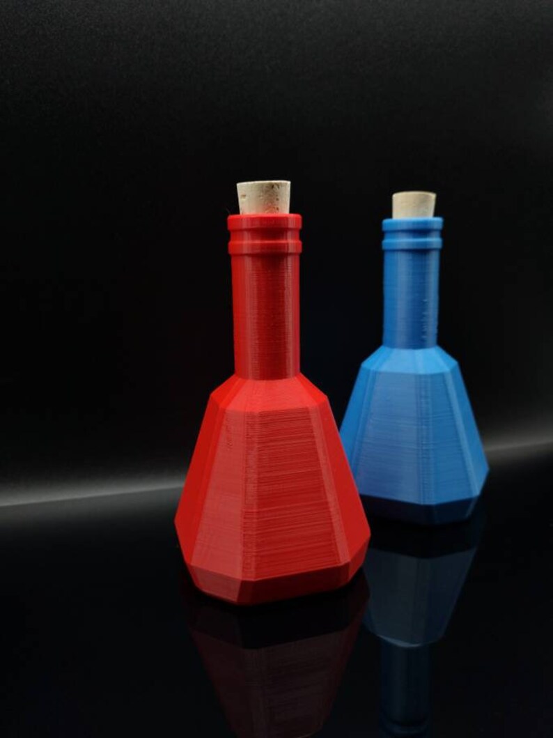 Skyrim The Elder Scrolls Health Potion Mana Potion Etsy