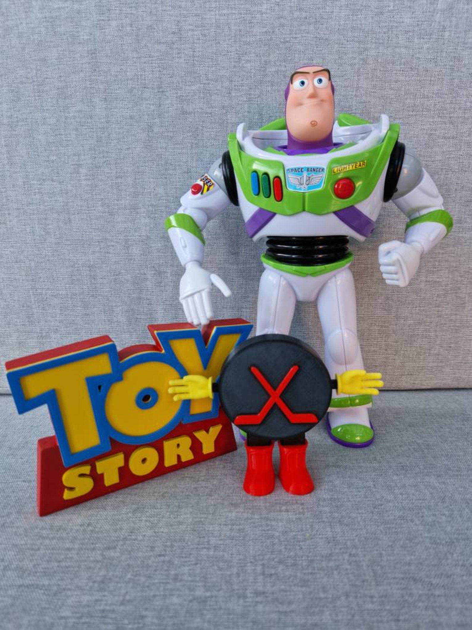 Toy Story Hockey Puck Toy Story Toys Disney Toy Story - Etsy Singapore