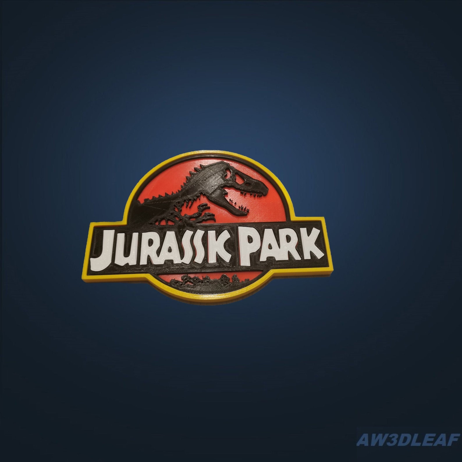 Jurassic park logo jurassic park plaque jurassic park | Etsy
