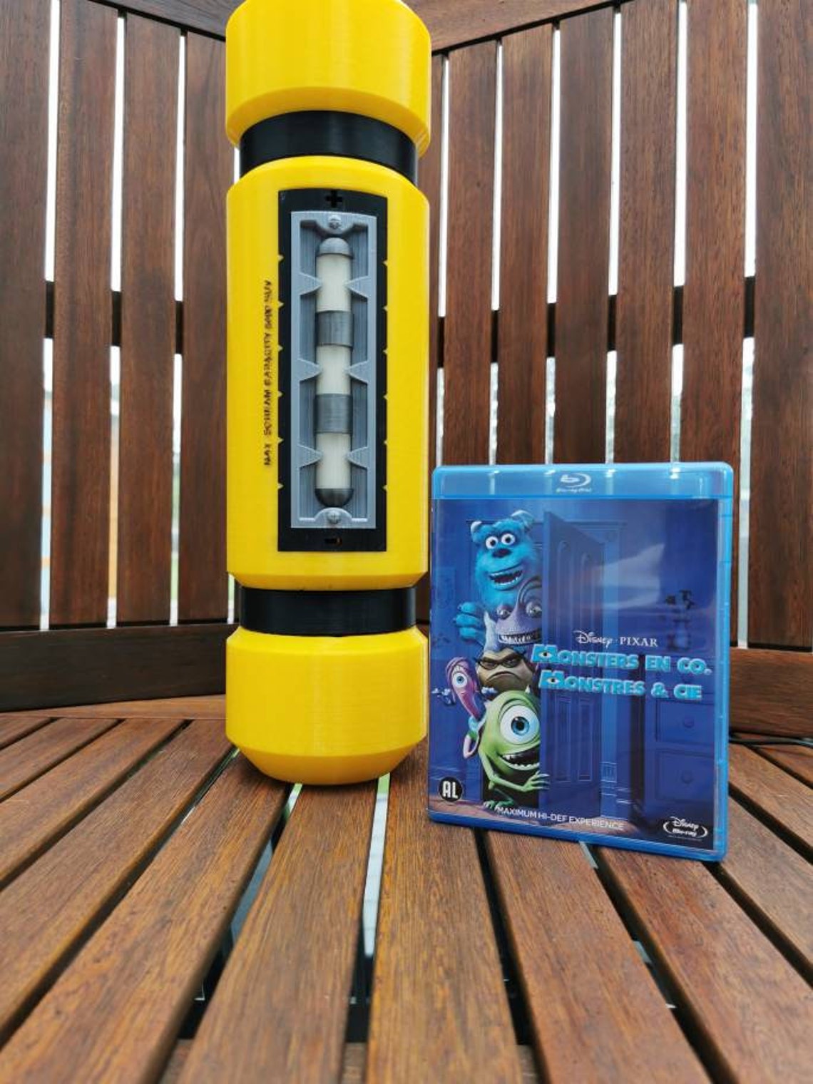 Monsters inc scream canister canister bottle kids room | Etsy