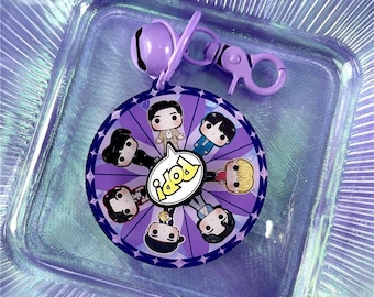 Kpop spin Acrylic Keychain - Preorder