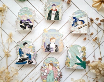 Spring Day Series - individueller „Emaille Anstecker“ -Instock