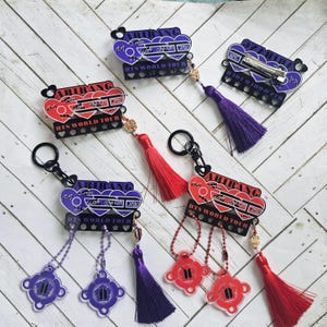 Kpop Arirang Acrylic Keychain/Hair accessories/Hair Clip/Scarf - Preorder