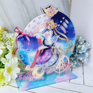 Sailor Moon Acrylic Perpetual calendar (Preorder one month - end of each month )
