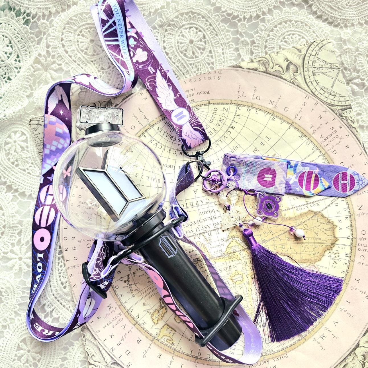 Bts lightstick strap - Etsy 日本